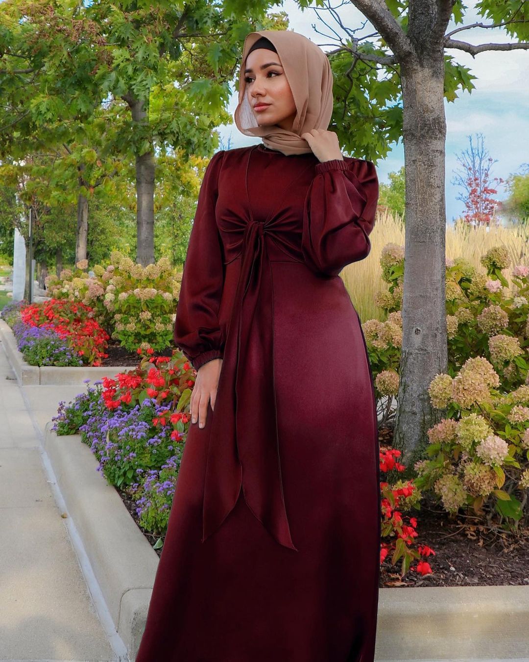 Kaftan Dubai Abaya Turkey Muslim Women Hijab Satin Dress Islam Caftan Marocain Dresses Vestidos