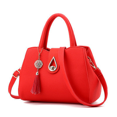 SMOOZA Famous Designer Brand Luxury Women Handbag Tassel Women Bag